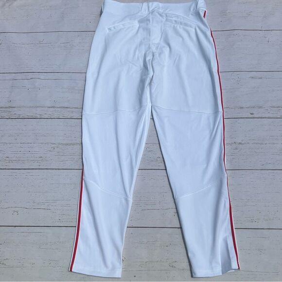 Nike Vapor Select Baseball Pants White Red Mens Size XL BQ5489-109 - Picture 3 of 5